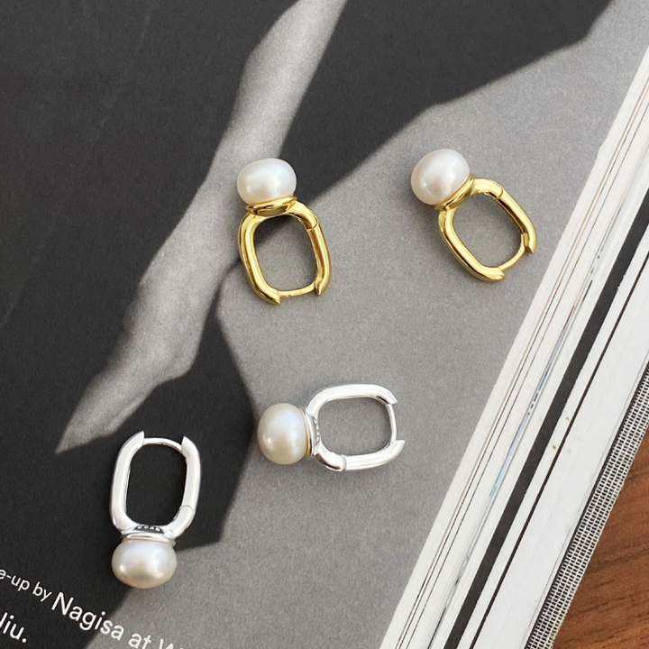 MINI PEARL ΑΣΗΜΕΝΙΑ ΣΚΟΥΛΑΡΙΚΙΑ ΜΕ ΜΑΡΓΑΡΙΤΑΡΙ BESCE0008