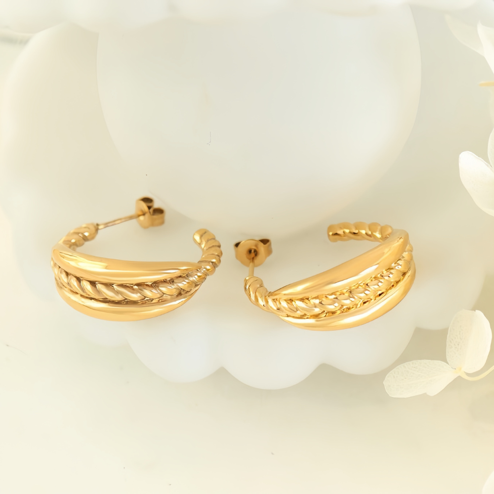 GOLD BRAID ΣΚΟΥΛΑΡΙΚΙΑ ΟΡΕΙΧΑΛΚΟΥ BESCE0041