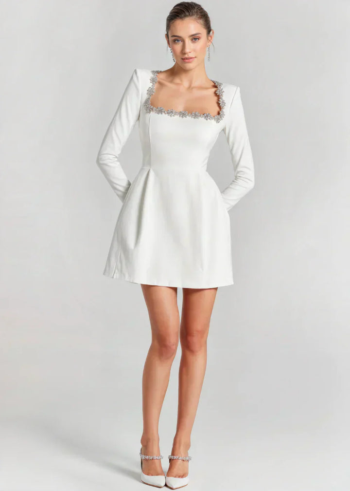 Emília™ | Βελούδινο μίνι φόρεμα