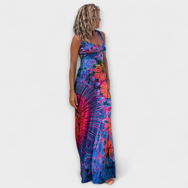 Ronja  ™ ｜ La Bamba Tie-Dye Print Maxikrása