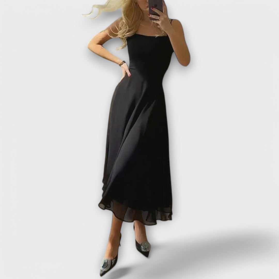 Agáta™ ｜Κομψό φόρεμα χωρίς μανίκια