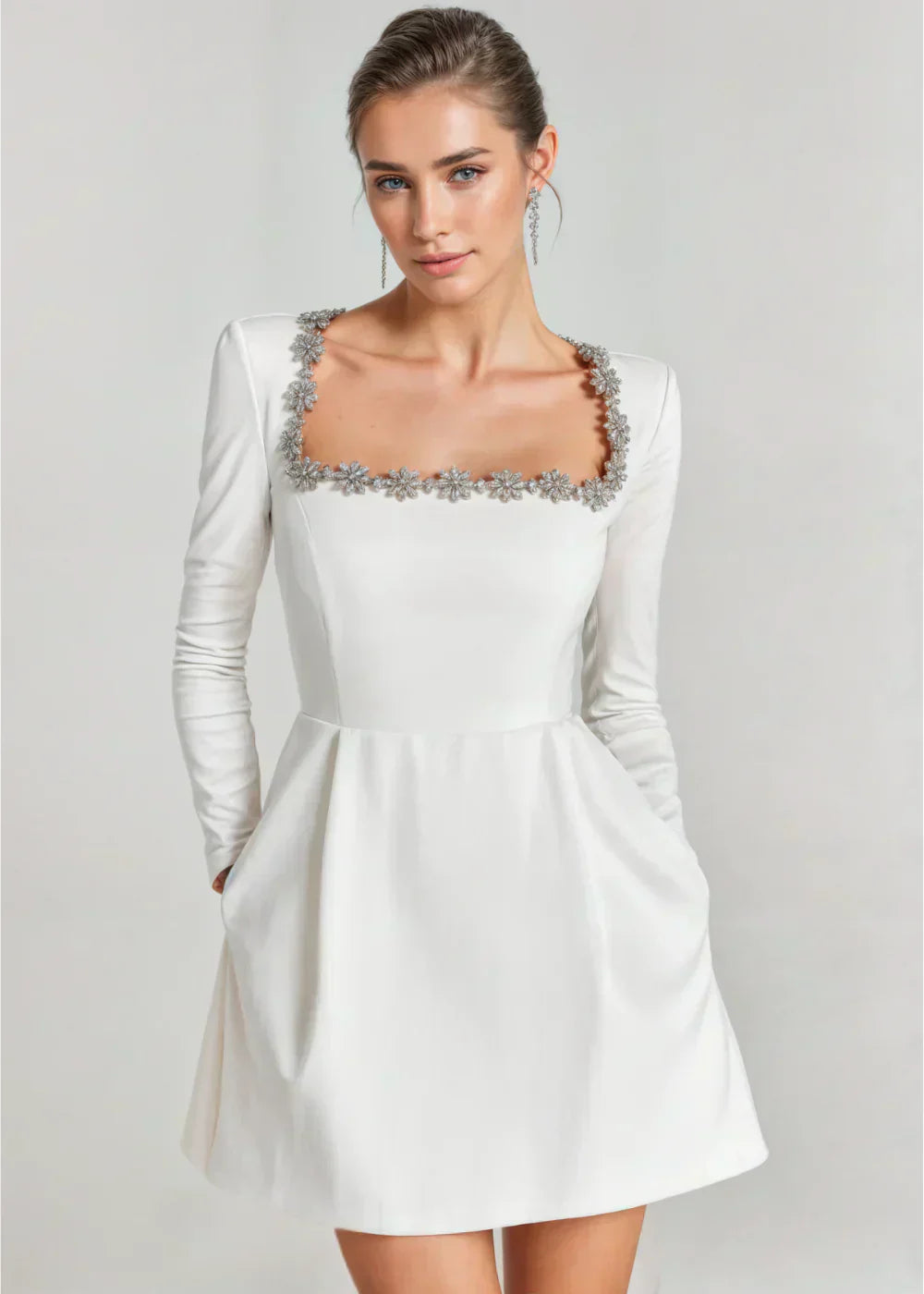 Emília™ | Βελούδινο μίνι φόρεμα