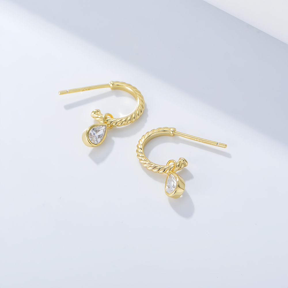 DIAMOND TEAR ΑΣΗΜΕΝΙΑ ΣΚΟΥΛΑΡΙΚΙΑ BESCE0073