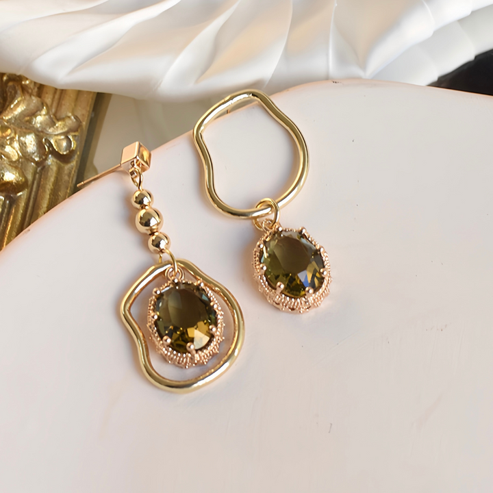 OLIVE ΣΚΟΥΛΑΡΙΚΙΑ ΟΡΕΙΧΑΛΚΟΥ ΜΕ ΚΡΥΣΤΑΛΛΑ BESCE0102