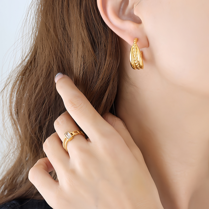 GOLD BRAID ΣΚΟΥΛΑΡΙΚΙΑ ΟΡΕΙΧΑΛΚΟΥ BESCE0041