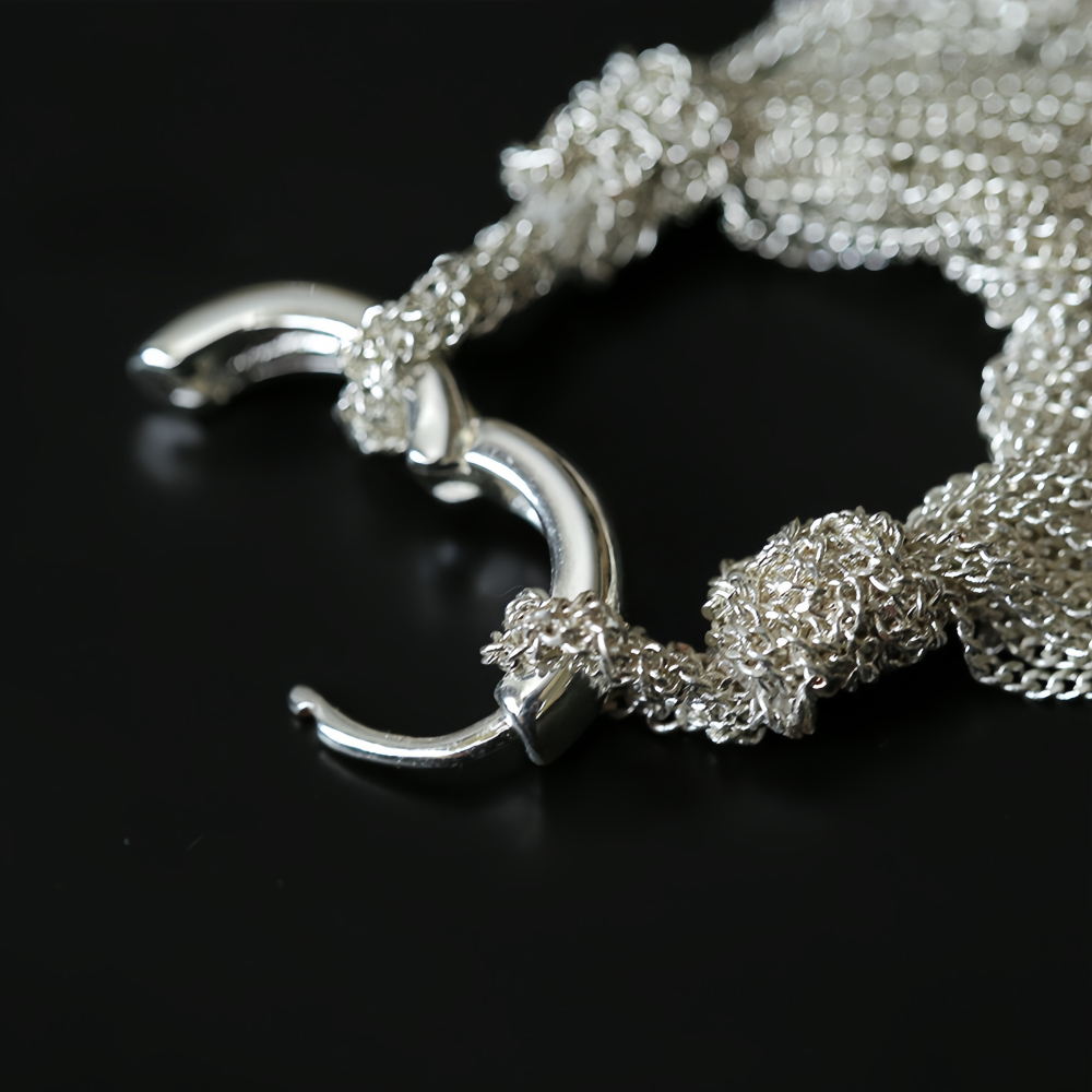 SILVER SEAWEED ΑΣΗΜΕΝΙΑ ΣΚΟΥΛΑΡΙΚΙΑ BESCE0033