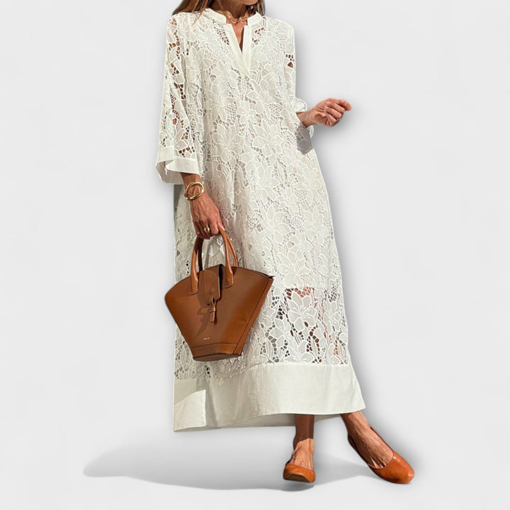 Valmere  ™ ｜Dahlia Κεντημένο Φόρεμα