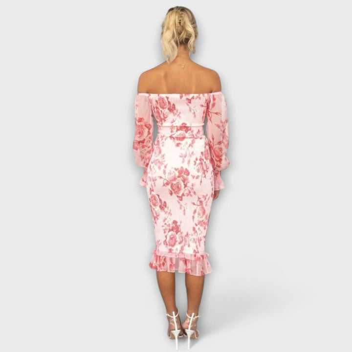 Dahlia ™ ｜ Μίντι φόρεμα