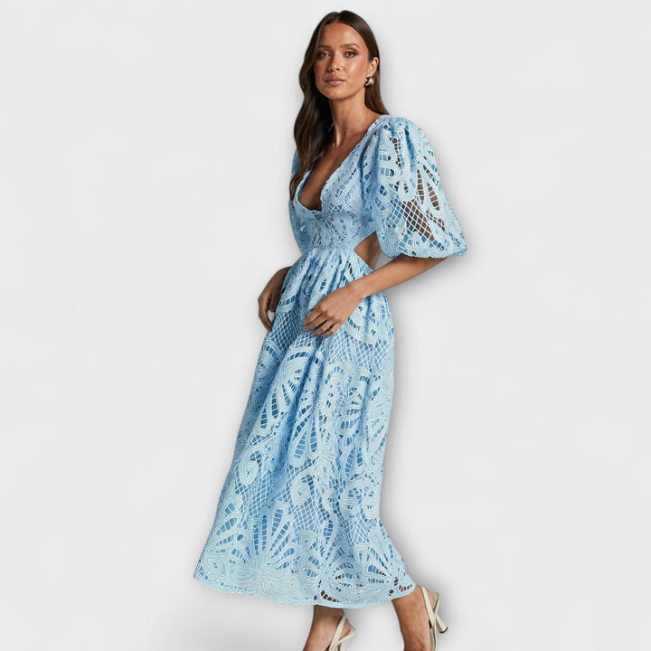 Darja ™ ｜Elegantné šaty s jemnými detailmi