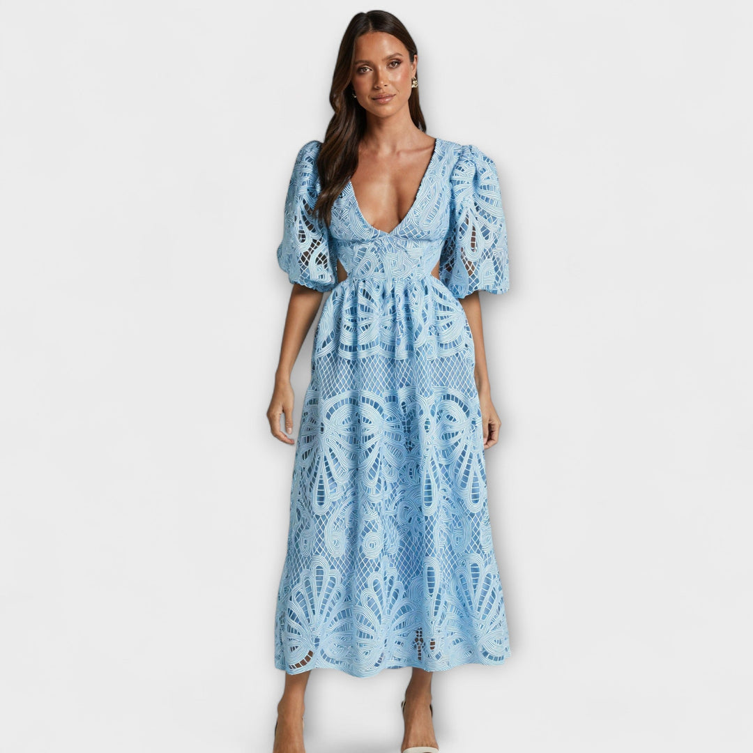 Darja ™ ｜Elegantné šaty s jemnými detailmi