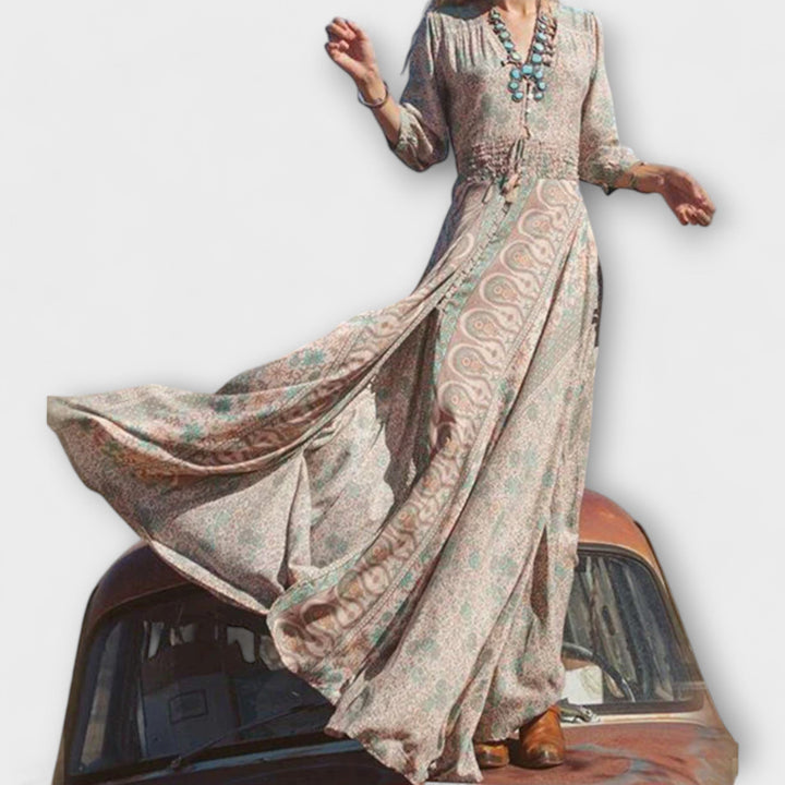 Božidara ™ ｜Pohodlné bohémske maxikréno