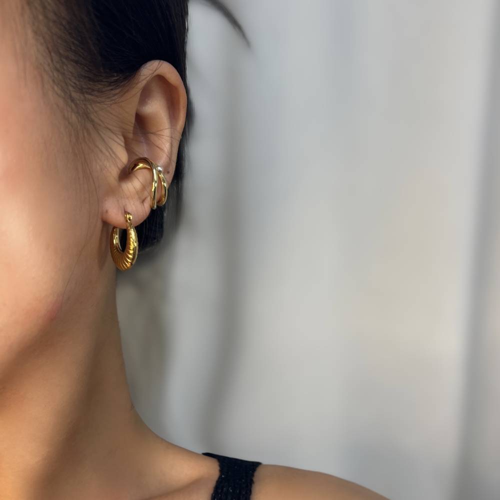 EAR CUFF PEARL ΣΚΟΥΛΑΡΙΚΙ ΟΡΕΙΧΑΛΚΟΥ BESCE0221