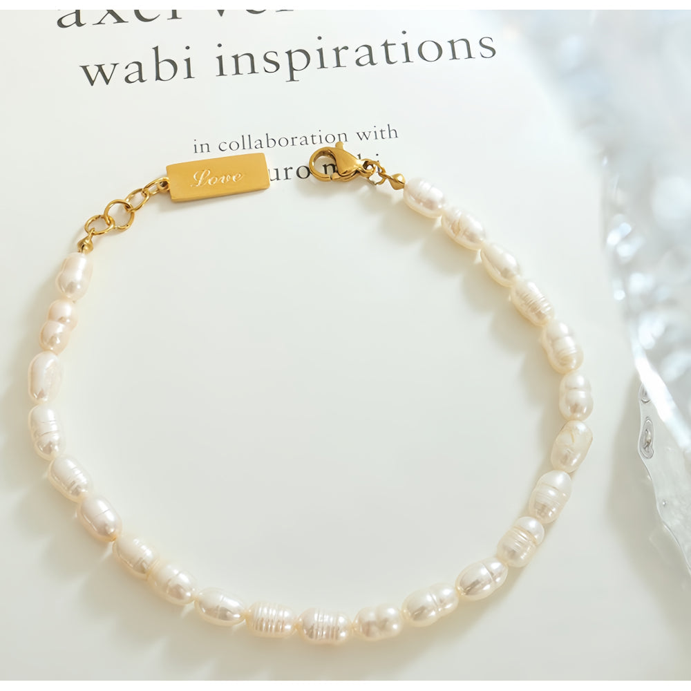 PEARL LOVE ΑΤΣΑΛΙΝΟ ΒΡΑΧΙΟΛΙ ΧΕΡΙΟΥ BESCH0023