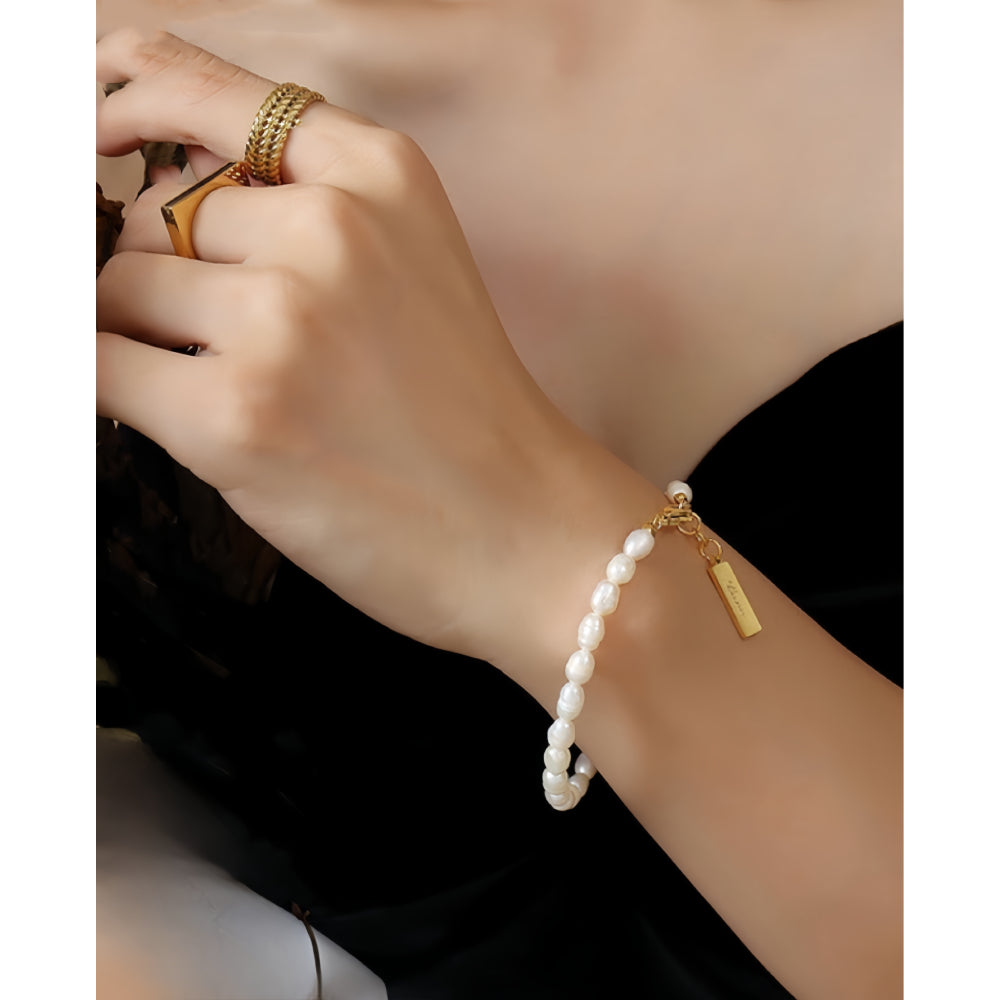 PEARL LOVE ΑΤΣΑΛΙΝΟ ΒΡΑΧΙΟΛΙ ΧΕΡΙΟΥ BESCH0023