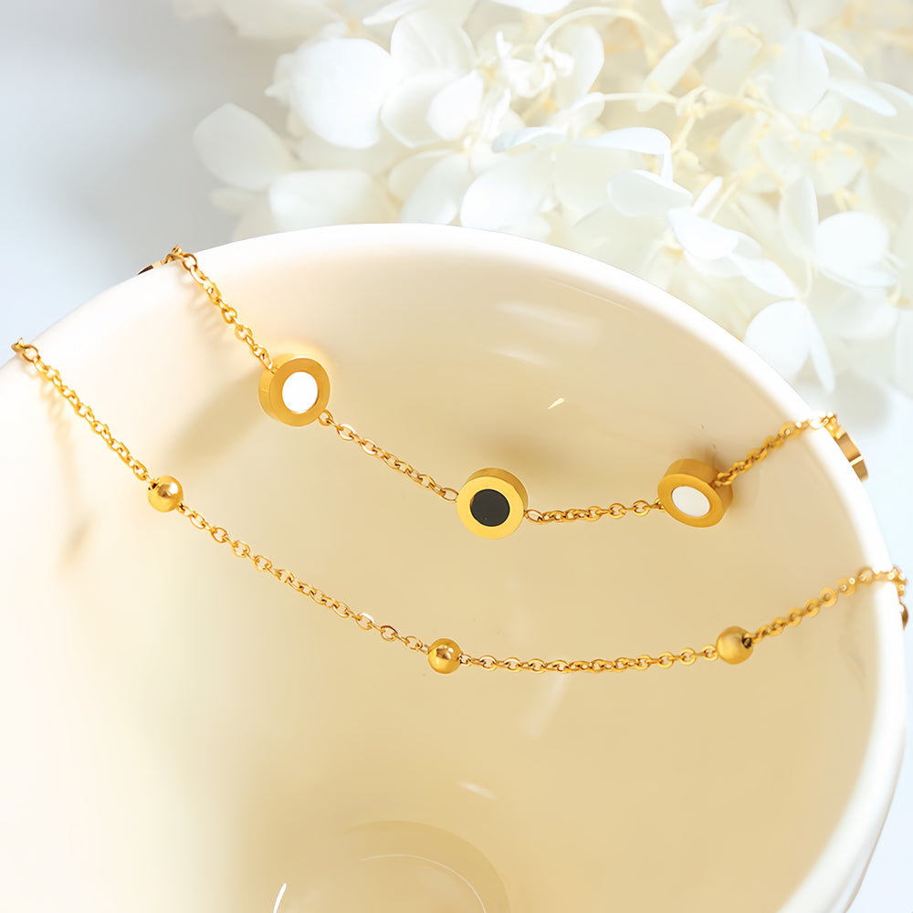 BLACK WHITE ΑΤΣΑΛΙΝΟ ΒΡΑΧΙΟΛΙ ΧΕΡΙΟΥ BESCH0025