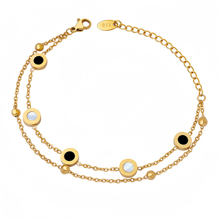 BLACK WHITE ΑΤΣΑΛΙΝΟ ΒΡΑΧΙΟΛΙ ΧΕΡΙΟΥ BESCH0025