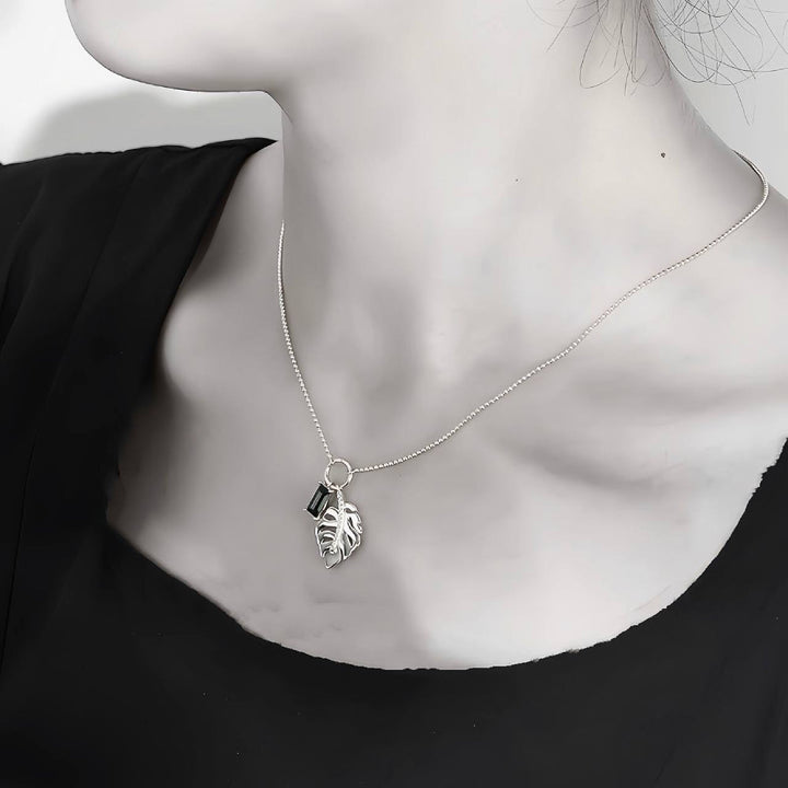 PALM LEAF ΑΣΗΜΕΝΙΟ ΚΟΛΙΕ ΜΕ ΠΡΑΣΙΝΟ ΖΙΡΓΚΟΝ BESCL0082