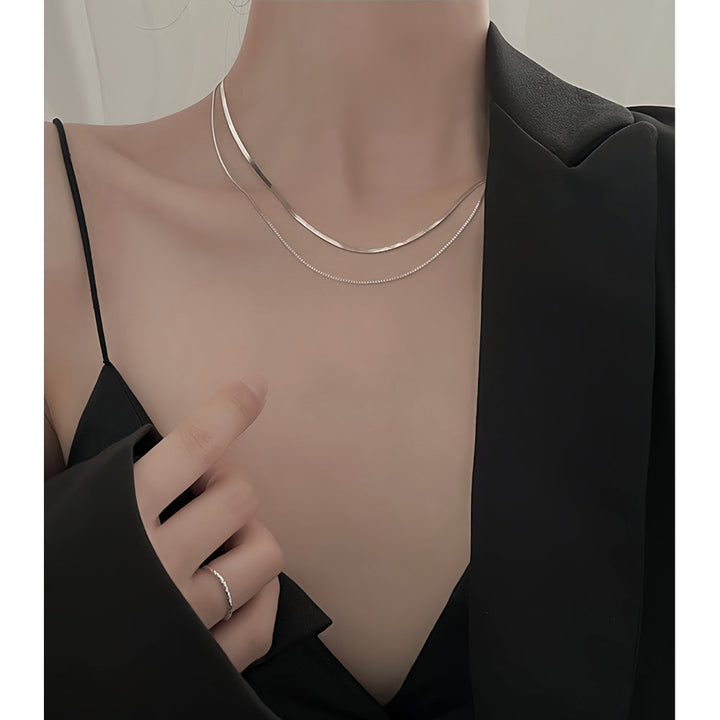 SILK ΑΣΗΜΕΝΙΟ ΔΙΠΛΟ ΚΟΛΙΕ BESCL0101