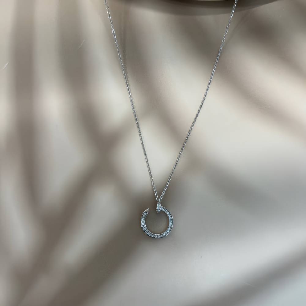 MOISSANNITE ΑΣΗΜΕΝΙΟ ΚΟΛΙΕ BESCL0130