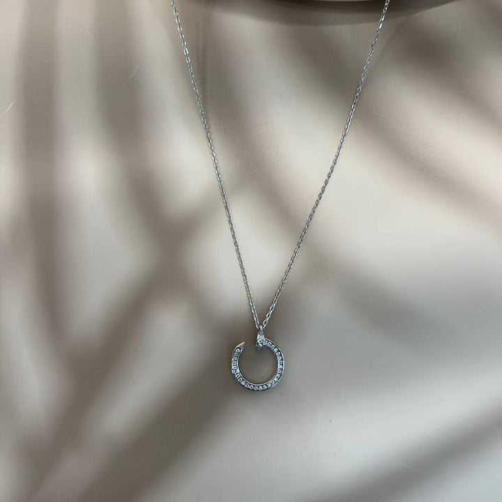 MOISSANNITE ΑΣΗΜΕΝΙΟ ΚΟΛΙΕ BESCL0130