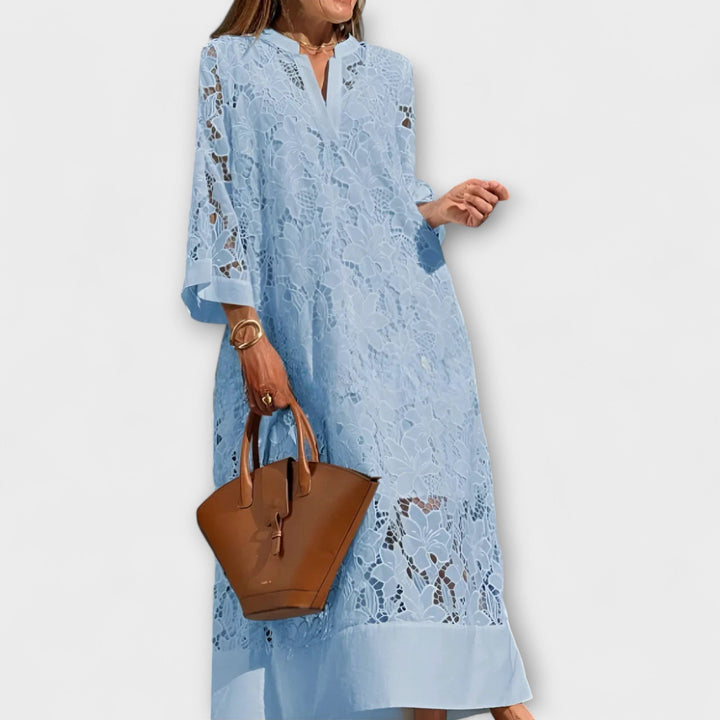 Valmere  ™ ｜Dahlia Κεντημένο Φόρεμα