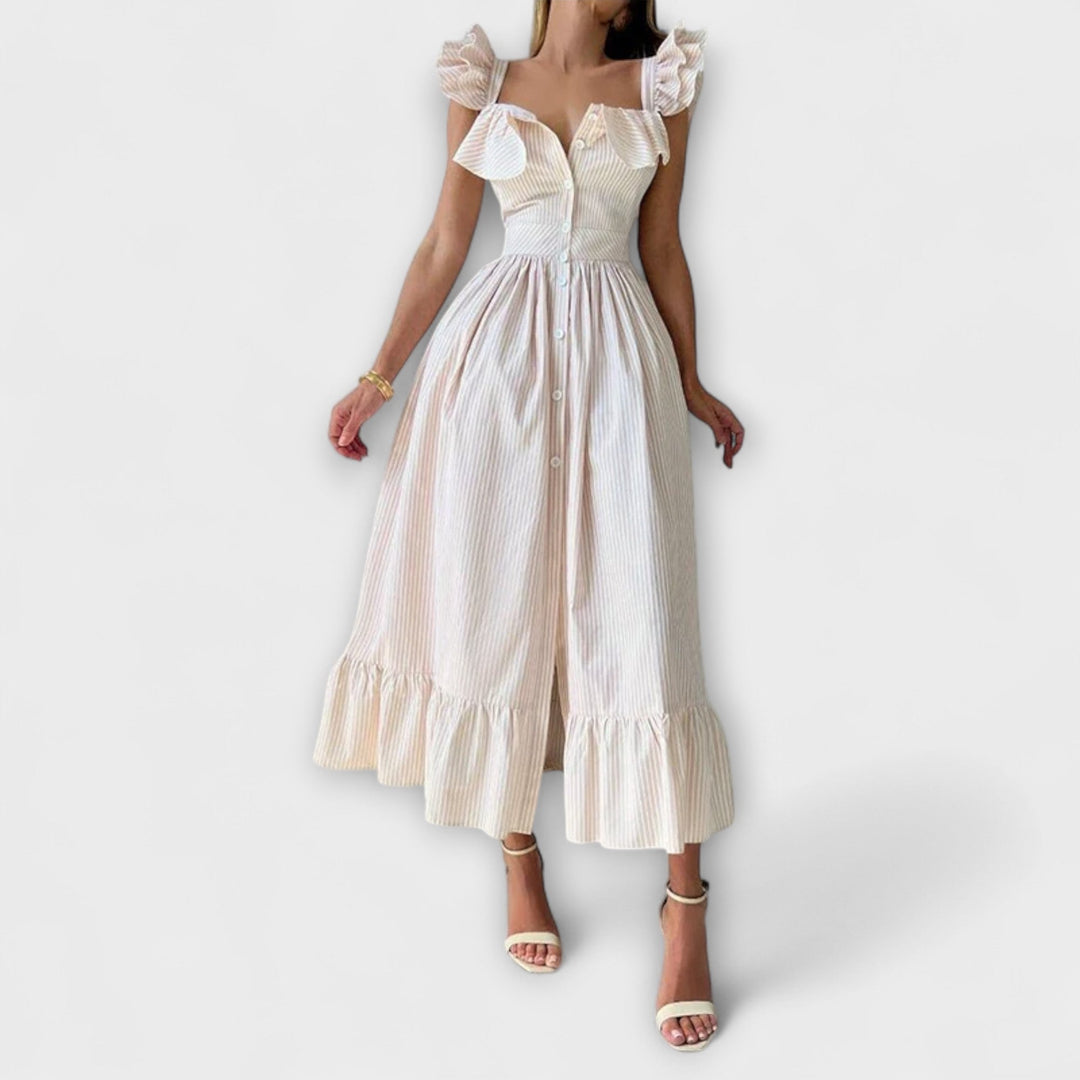 Lia  ™ ｜Rüschenshirt Φόρεμα