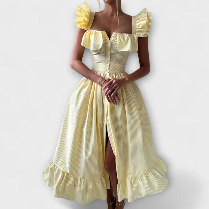 Lia  ™ ｜Rüschenshirt Φόρεμα