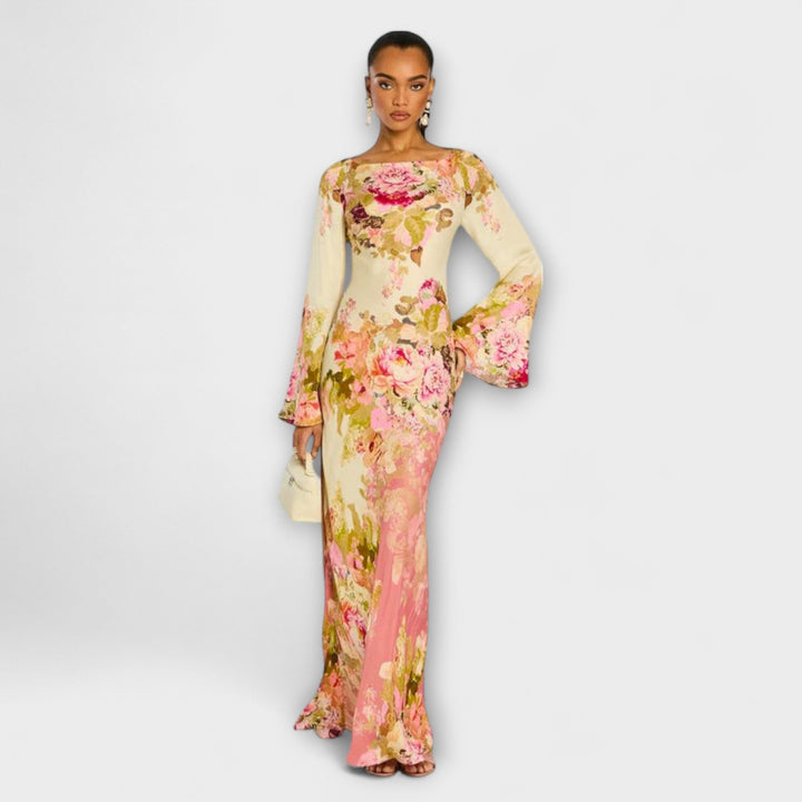 Kelly  ™ ｜Μακριά φόρεμα για πάρτι στον κήπο