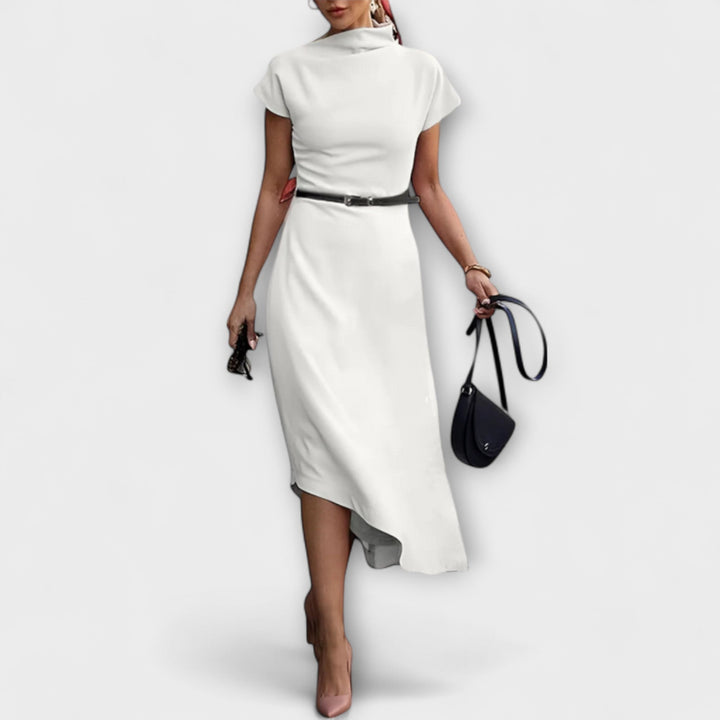Amelia ™ ｜ Ασύμμετρη αστική φόρεμα