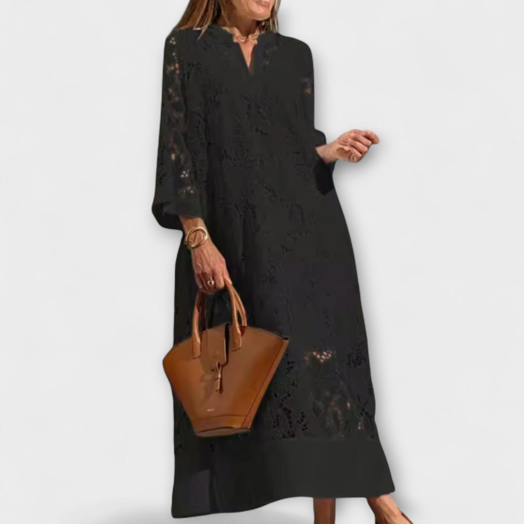 Valmere  ™ ｜Dahlia Κεντημένο Φόρεμα