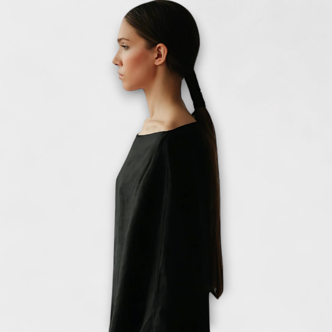 Dana ™ ｜Κιμονό φόρεμα από λινό και βαμβάκι