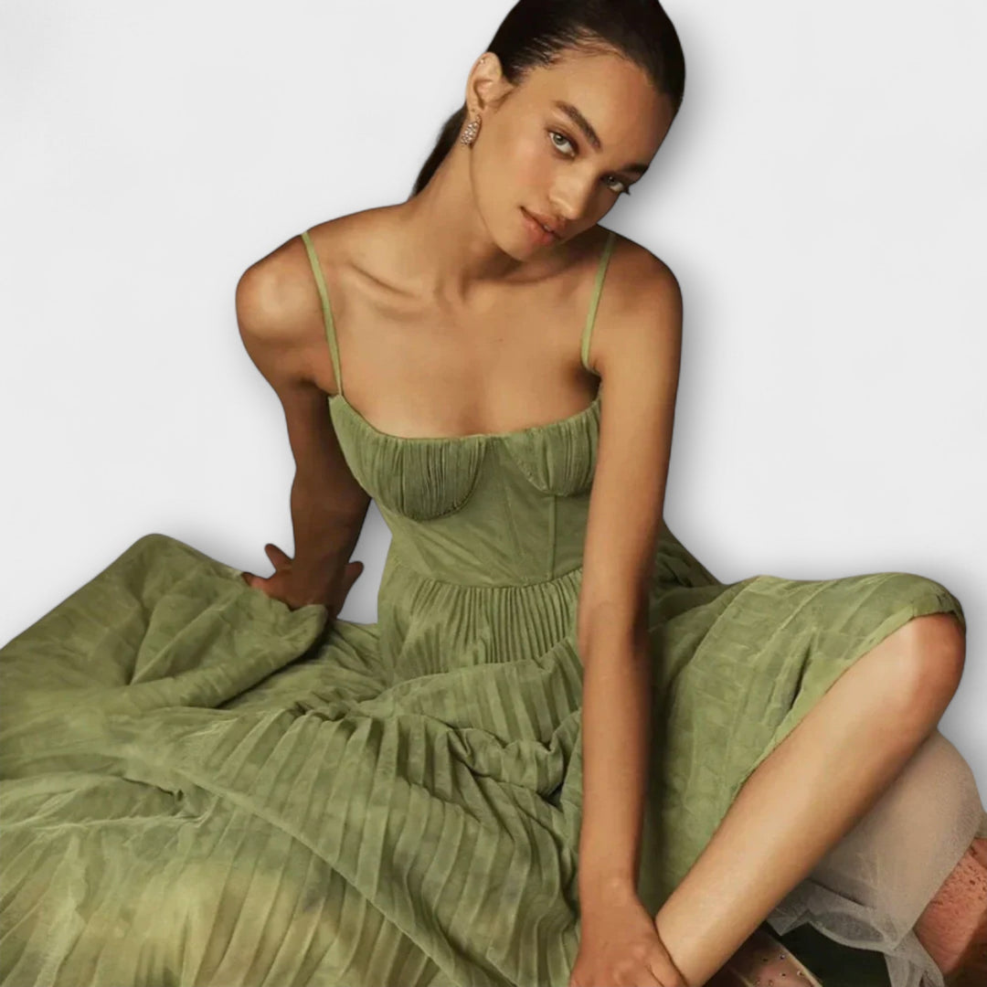 Lucrezia  ™ ｜ Elegantné šaty s šarmom