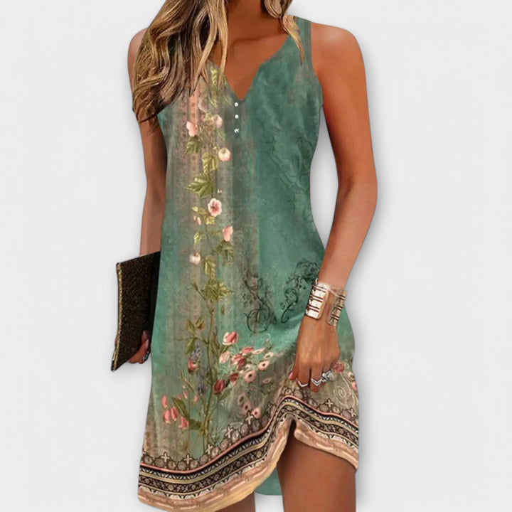 Tessa ™ ｜Μίντι φόρεμα