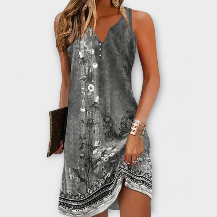 Tessa ™ ｜Μίντι φόρεμα