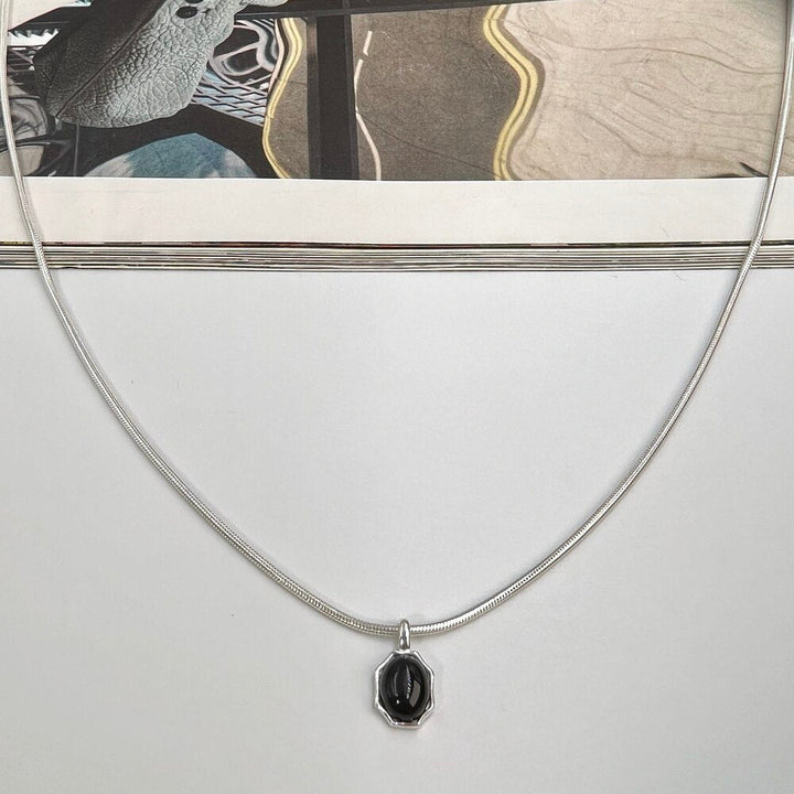 BLACK OCTAGON ΑΣΗΜΕΝΙΟ ΚΟΛΙΕ BESCL0115